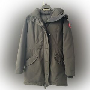 Canada Goose Rossclair Fur-Trim Hooded Down Parka